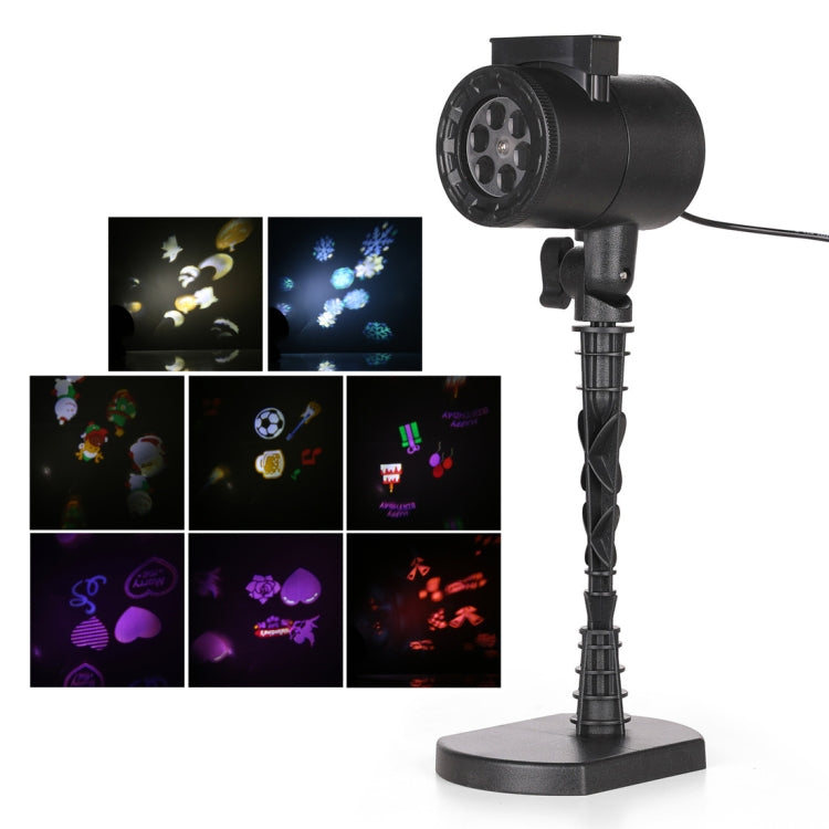 Blinblin CPF-LM401 4W ABS殼IP65防水戶外草坪燈 八組圖案 白光