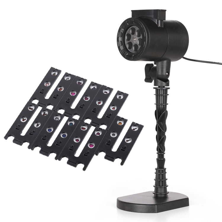 Blinblin CPF-LM401 4W ABS殼IP65防水戶外草坪燈 八組圖案 白光