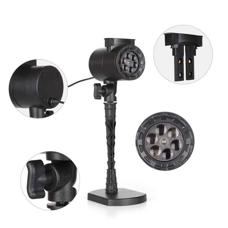 Blinblin CPF-LM401 4W ABS殼IP65防水戶外草坪燈 八組圖案 白光