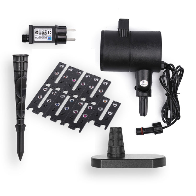 Blinblin CPF-LM401 4W ABS殼IP65防水戶外草坪燈 八組圖案 白光