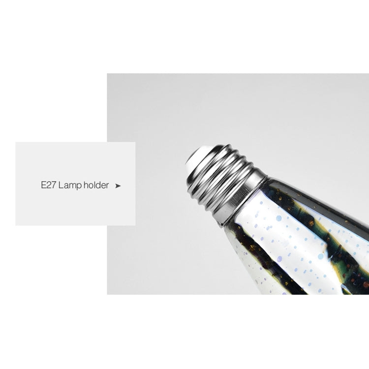 G80 E27 4W 3D煙花燈 48顆SMD2835燈珠 IP65防水 暖白光 AC 85-265V