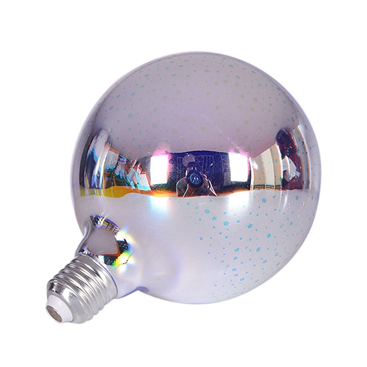 G125 E27 4W 3D煙花燈 48顆SMD2835燈珠 IP65防水 暖白光 AC 85-265V