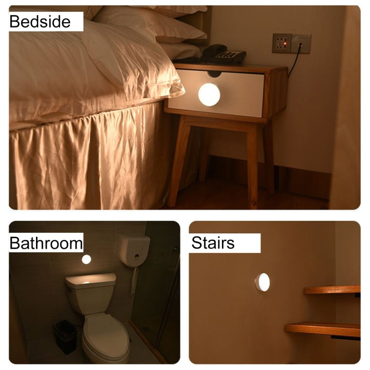 R10 4000K 人體感應小夜燈應急燈櫥櫃燈 感應距離：約3米 DC 4.5V