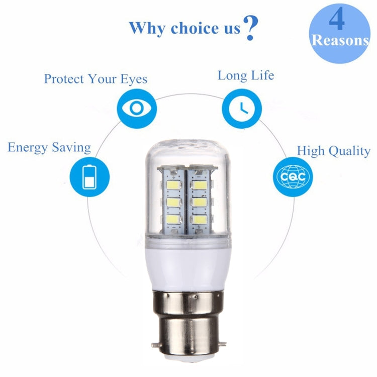 B22 2.5W 24 LEDs SMD 5730 玉米燈 AC 110-220V