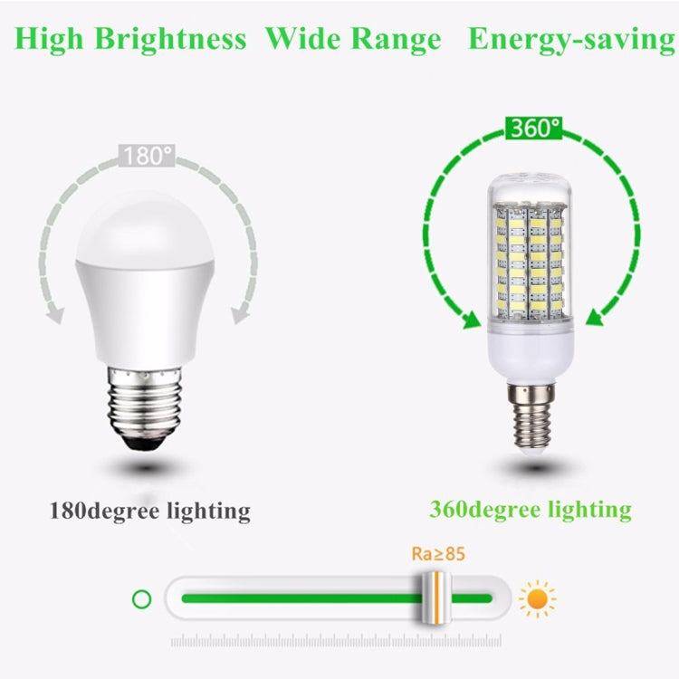 E14 5.5W 69 LEDs SMD 5730 玉米燈 AC 220-240V