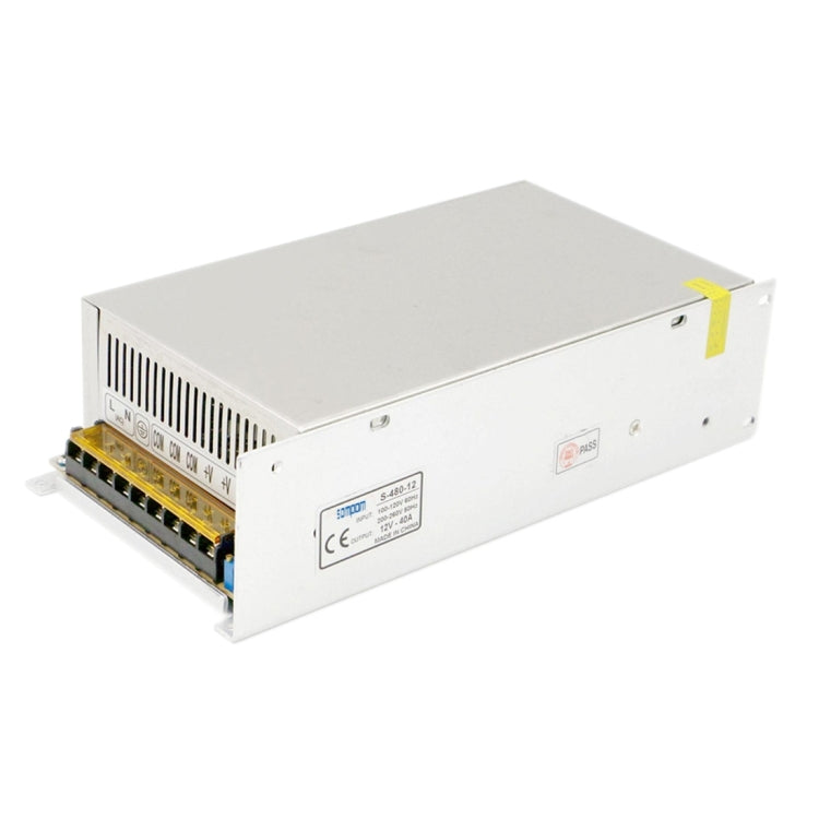上普SOMPOM S-480-12 480W 12V 40A鐵殼電源 LED燈條電源 監控電源