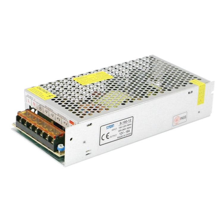 上普SOMPOM S-180-12 180W 12V 15A鐵殼電源 LED燈條電源 監控電源