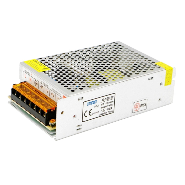 上普SOMPOM S-100-12 100W 12V 8.5A鐵殼電源 LED燈條電源 監控電源