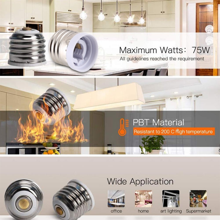 E27轉E12燈泡適配器