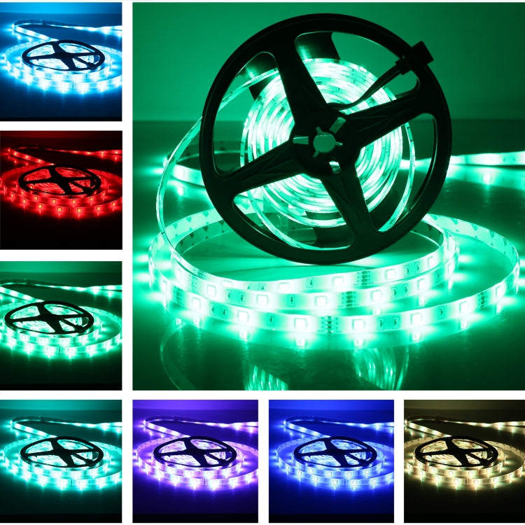 5m 150顆5050燈珠RGB LED燈帶24鍵藍牙遙控  IP65防水 歐規