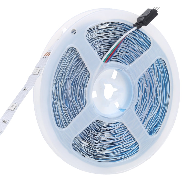 10m 300顆5050燈珠RGB LED燈帶24鍵遙控 IP44裸板 歐規