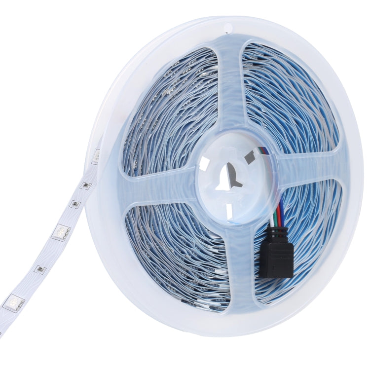 20m 600顆5050燈珠RGB LED燈帶24鍵藍牙+音樂遙控 IP44裸板 歐規