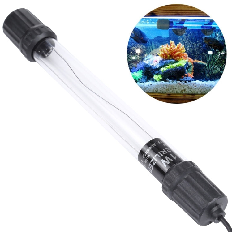 UV-011 11W UV紫外線殺菌燈 除藻消毒魚缸燈, 歐規