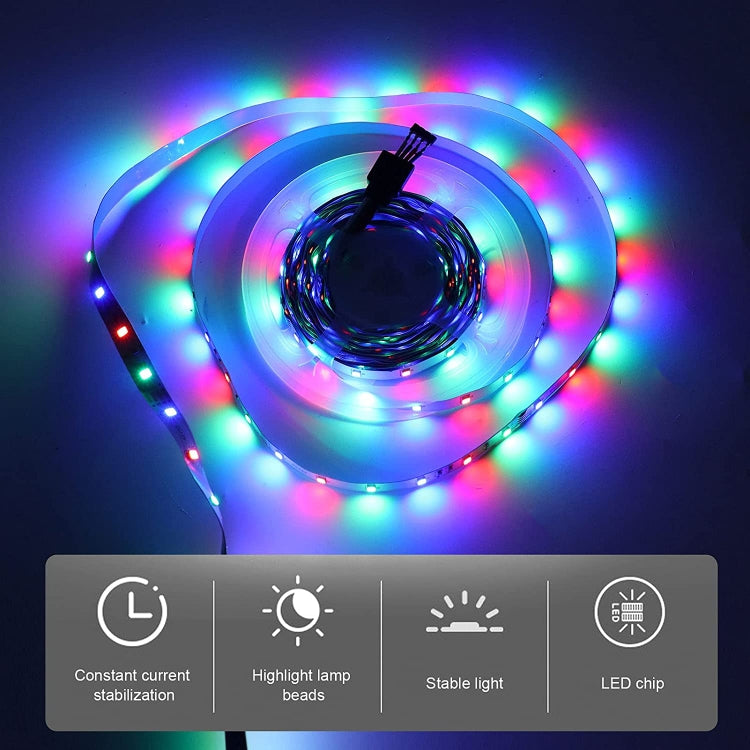 5米裸板2030 SMD RGB LED燈條, 12V