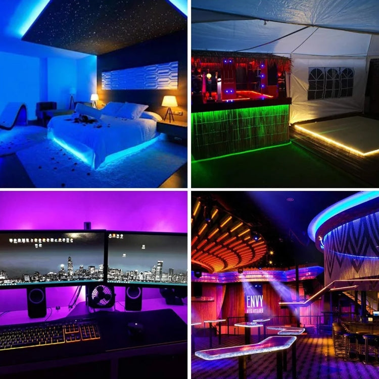 5米裸板2030 SMD RGB LED燈條, 12V