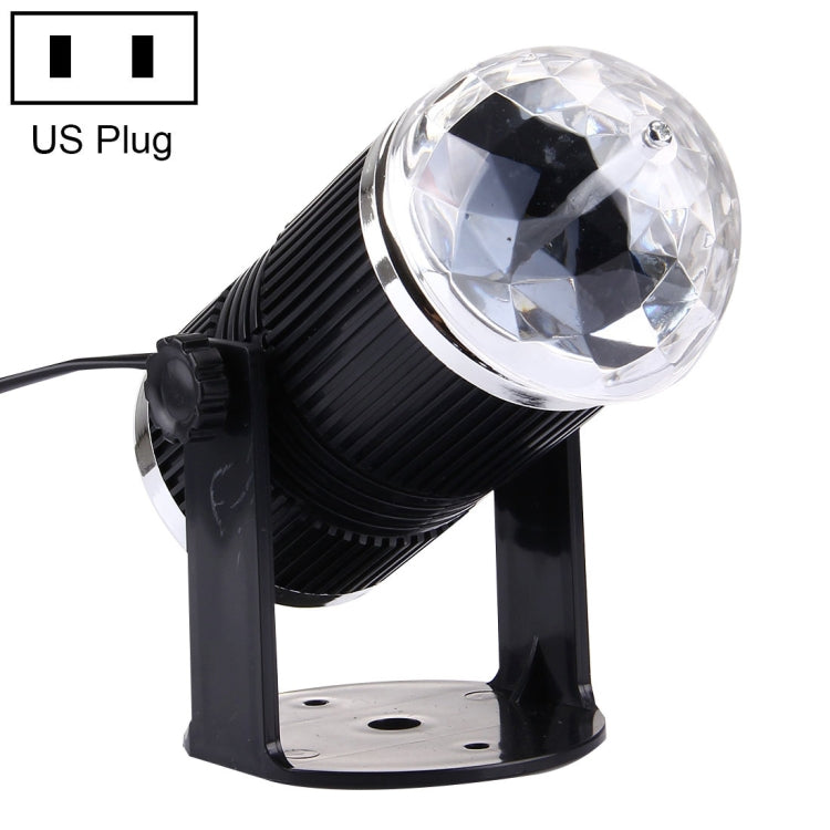 3W LED水晶舞檯燈魔球 美規