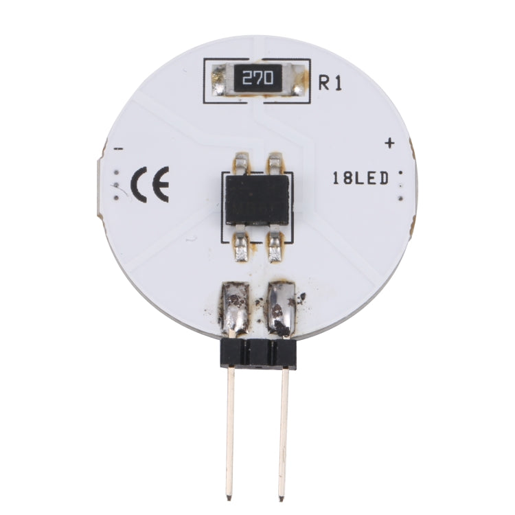 G4  COB 18LED 燈珠插腳底燈泡 DC 12V