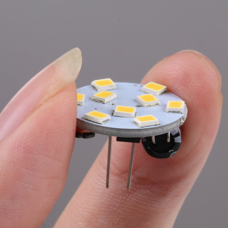 G4  9LEDs  SMD 2835燈珠插腳底燈泡 AC12V / DC 12-24V