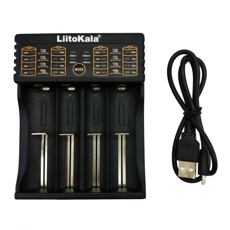 LiitoKala lii-402 鋰電池4槽充電器