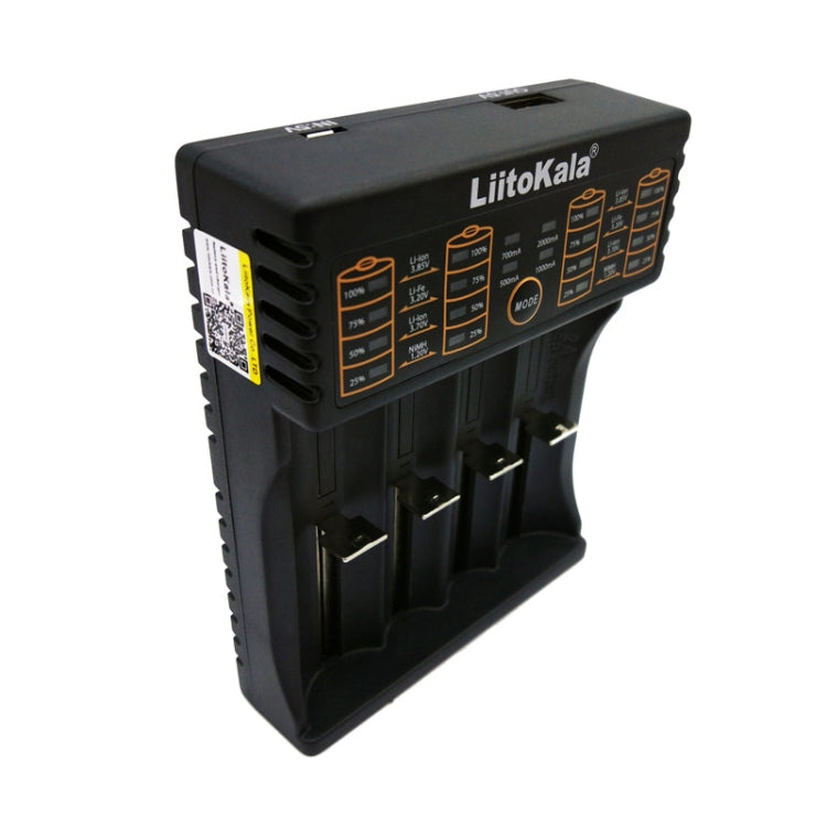 LiitoKala lii-402 鋰電池4槽充電器