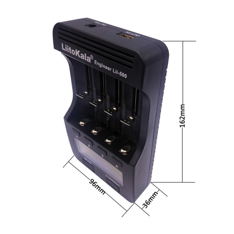LiitoKala lii-500 鋰電池充電器 歐規
