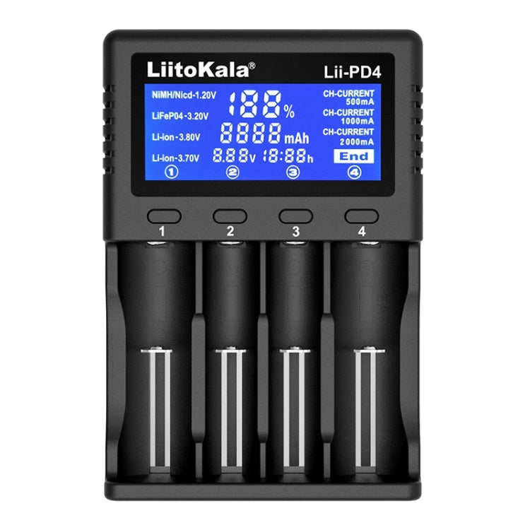 LiitoKala Lii-PD4 鎳氫電池充電器