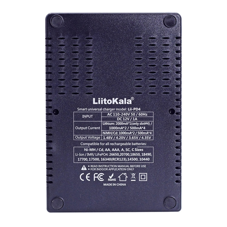 LiitoKala Lii-PD4 鎳氫電池充電器