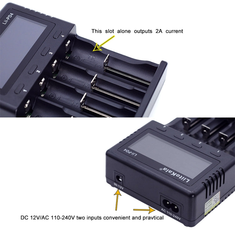 LiitoKala Lii-PD4 鎳氫電池充電器