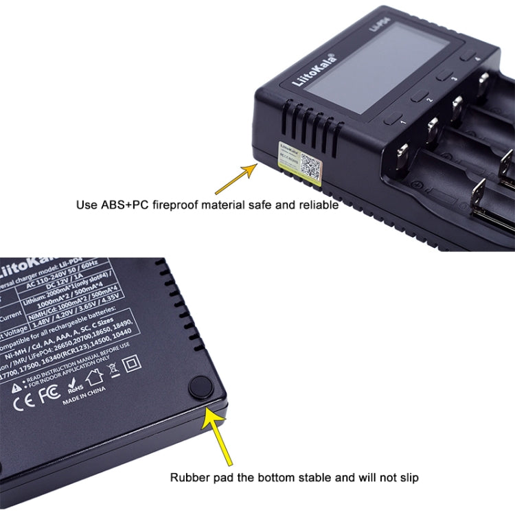 LiitoKala Lii-PD4 鎳氫電池充電器