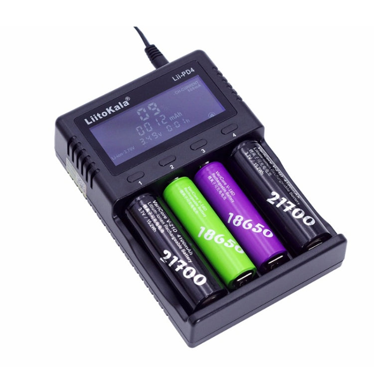 LiitoKala Lii-PD4 鎳氫電池充電器
