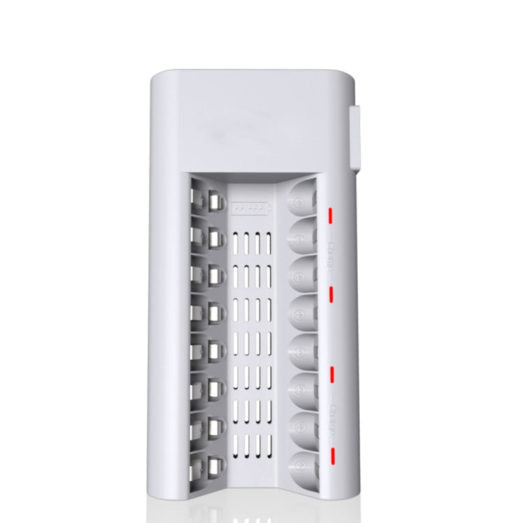 100-240V 8槽電池充電器 適用於AA & AAA電池，美規
