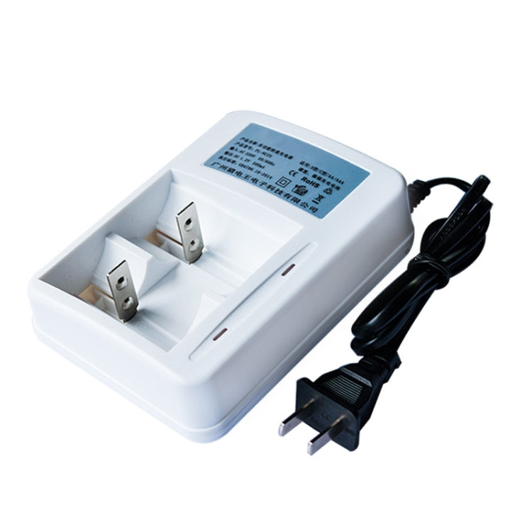 AC 220V 2槽電池充電器 適用於AA & AAA & C / D型電池，國標