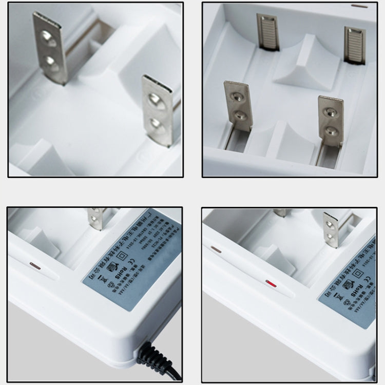AC 220V 2槽電池充電器 適用於AA & AAA & C / D型電池，國標