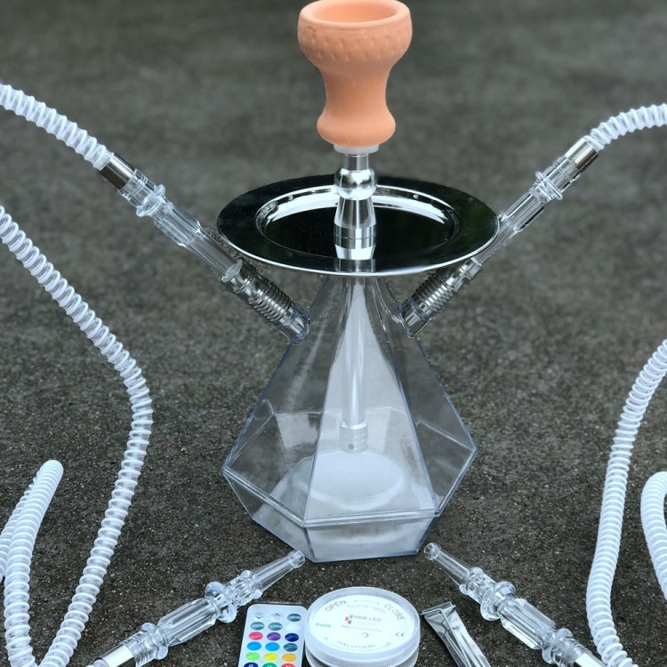 亞克力雙管水煙套裝