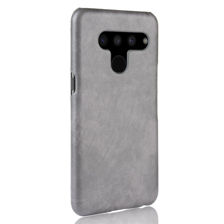 適用於LG V50 ThinQ 5G 荔枝紋PC+PU防摔保護殼