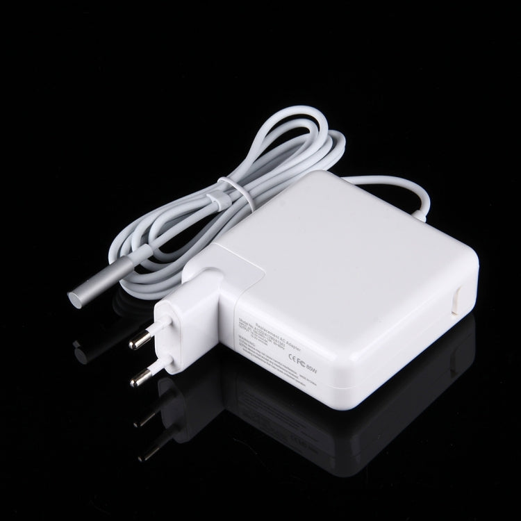 18.5V 4.6A 85W 5 Pin磁頭 適用於蘋果筆記本電腦電源充電器，線長：1.7米，歐規