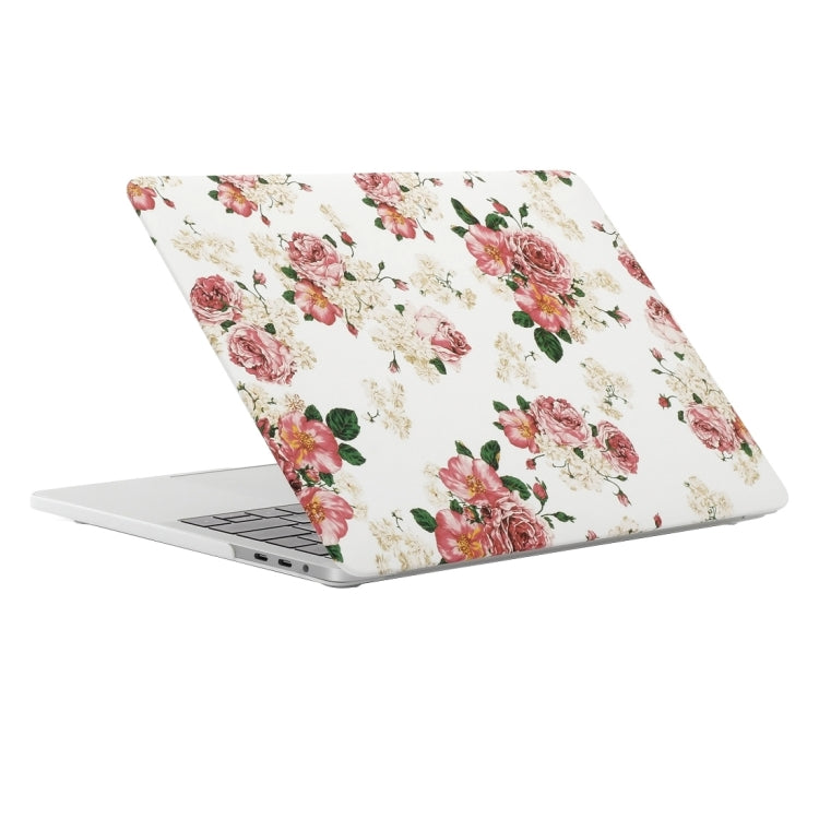 適用於蘋果2016Macbook Pro 15.4英寸A1707 月桂花圖案筆記本水貼工藝PC保護殼