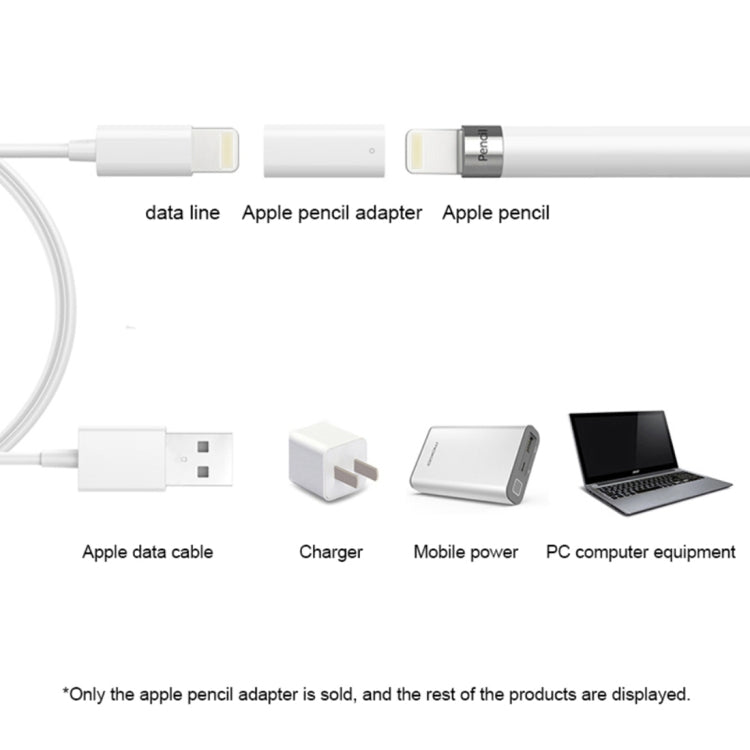 適用於Apple Pencil便攜式充電轉接頭