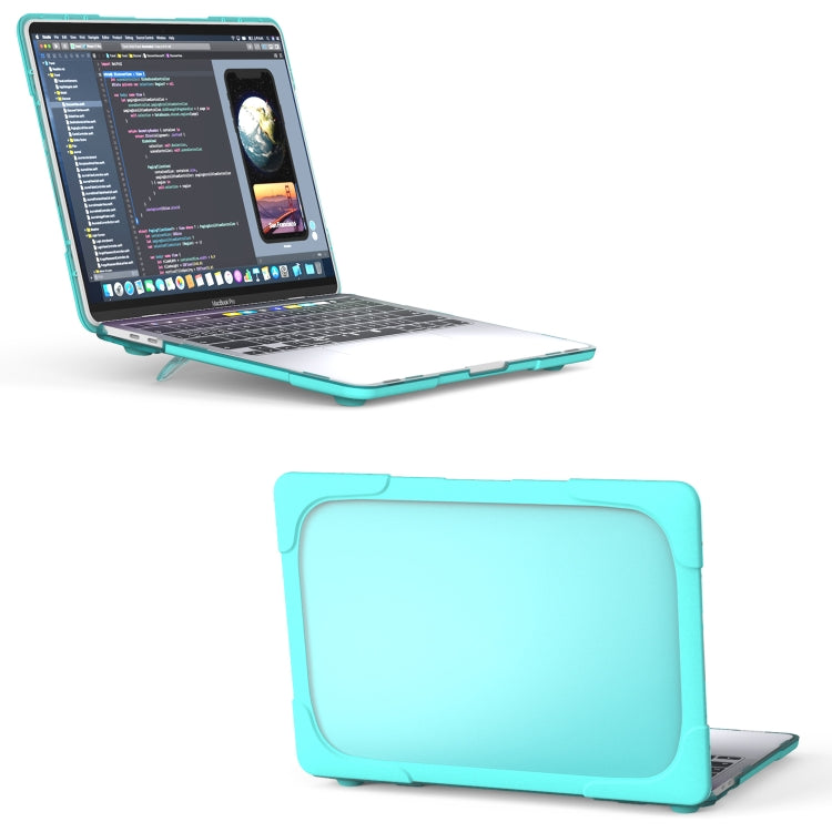 適用於MacBook Pro 13 inch 2022 & A2289 / A2251 / A2338 2020 PC + TPU 雙色筆記本電腦保護殼