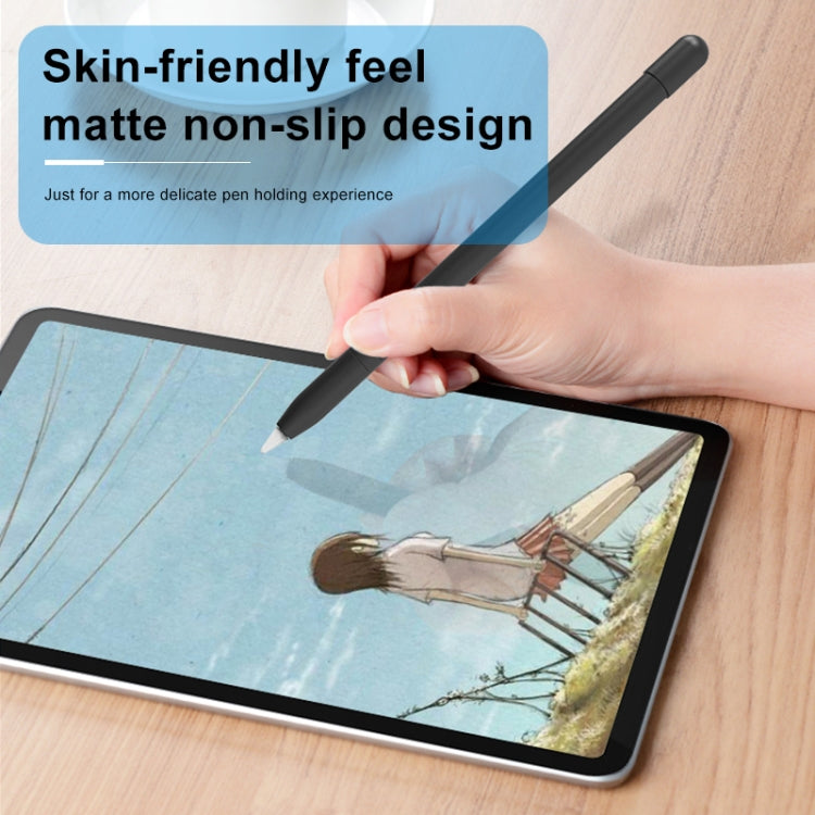 金屬磨砂防滑手寫筆保護套 適用於Apple Pencil 1