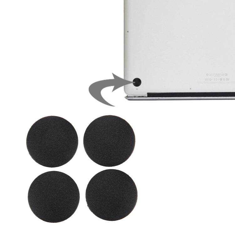 適用於Macbook Pro 13.3 inch & 15.4 inch & 17 inch  A1278 & A1286 & A1297 / MC700 / MB990 / MC374 / MB991 / MC721 / MB985 / MB986 底殼腳墊 橡膠墊