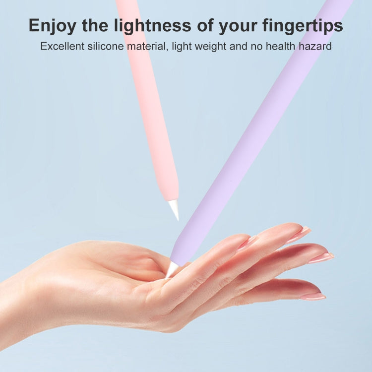 4合1 手寫筆卡通動物硅膠保護套 適用於Apple Pencil 1
