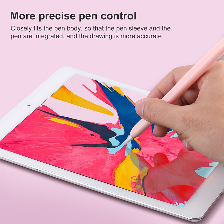 4合1 手寫筆卡通動物硅膠保護套 適用於Apple Pencil 2