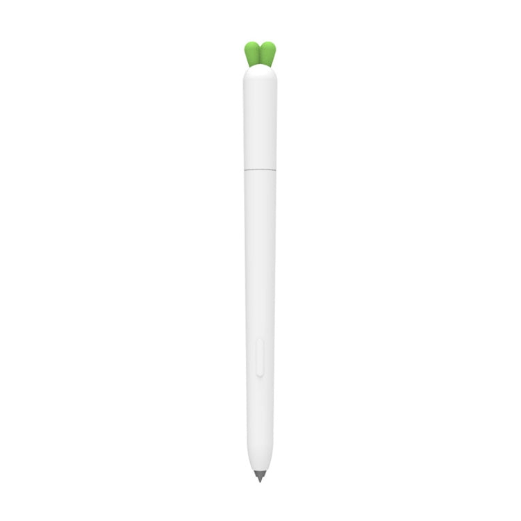 可愛胡蘿蔔液態硅膠保護套 適用於三星 Galaxy Tab S7