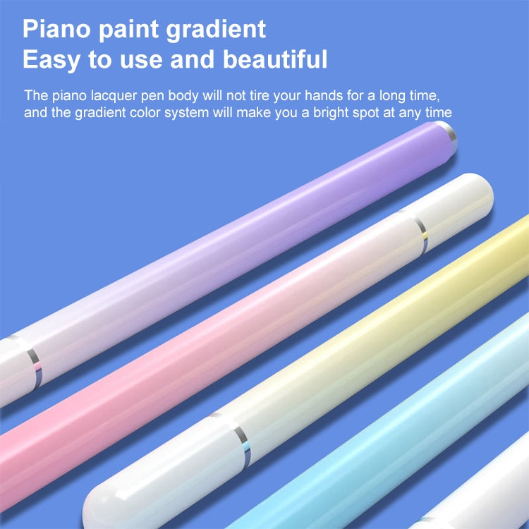 通用款納米圓盤筆頭電容手寫筆帶磁吸筆帽&備用筆頭