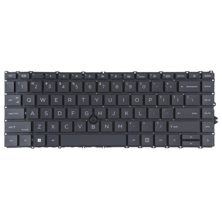 適用於HP Elitebook 840 G7 G8 845 G7 745 G7 G8 美式英語鍵盤帶背光和指點