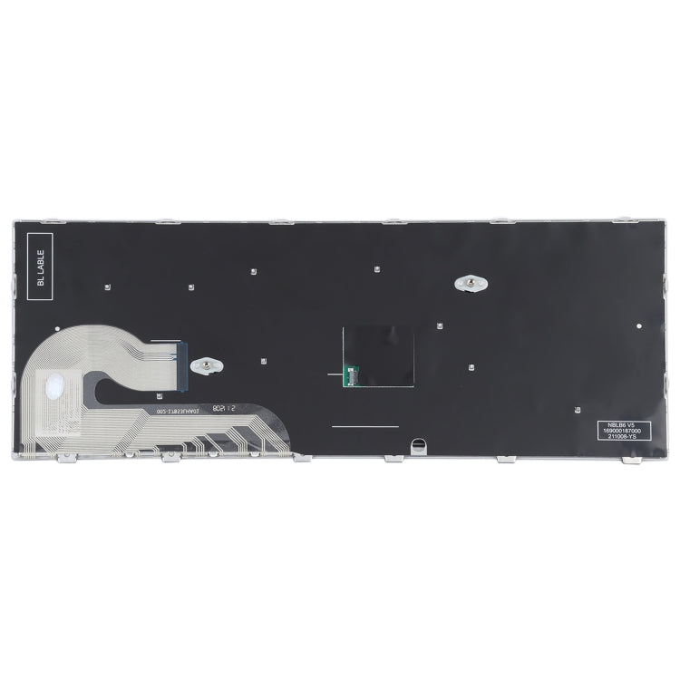 適用於HP Elitebook 840 G5 846 G5 745 G5 美式英語鍵盤帶指點 銀色邊框