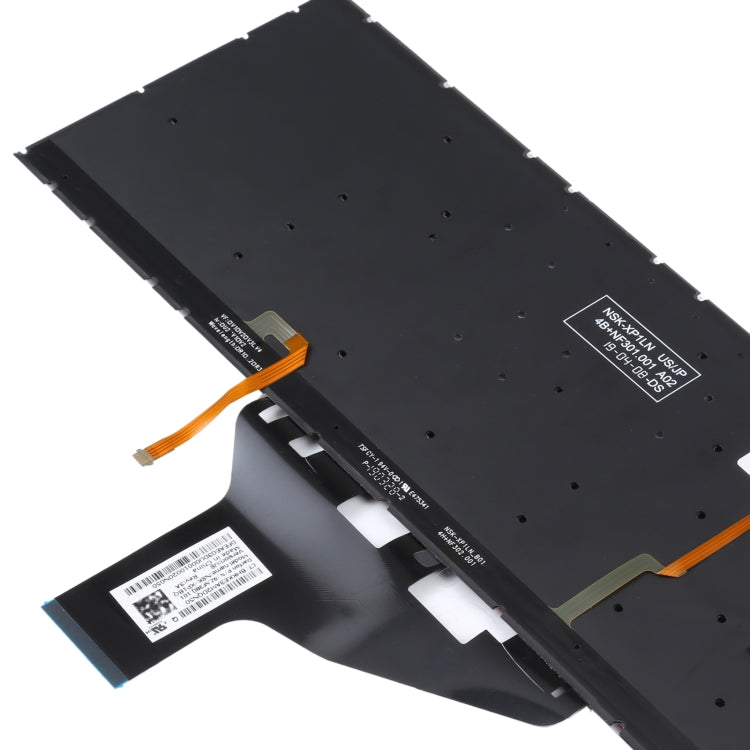 適用於HP OMEN 15-DC 15-DH 15T-DC 17-CB 美式英語鍵盤帶紅色背光 紅色字體