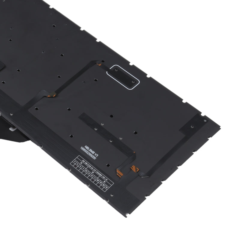 適用於HP OMEN 15-DC 15-DH 15T-DC 17-CB 美式英語鍵盤帶RGB七彩背光 白色字體