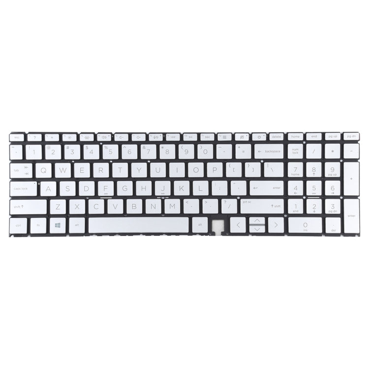 適用於HP Envy X360 15-ED 15-ED0008CA 美式英語鍵盤帶RGB七彩背光 白色字體